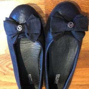 Michael Kors Black Ballet Flat w/ Bow